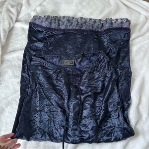 Vintage fairy whimsical dark 90s maxi skirt